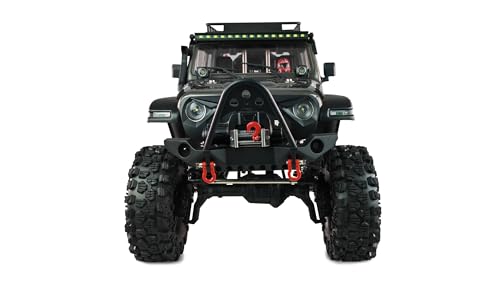 Amewi AMXRock Crosstrail Crawler 4WD 1:10 ARTR, Antracita Metalizada