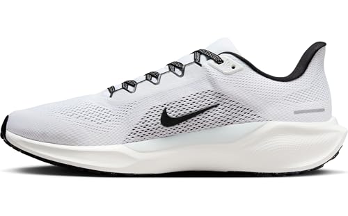 Nike Air Zoom Pegasus 41, Zapatillas para Correr Hombre, White Black Pure Platinum Summit White, 46 EU