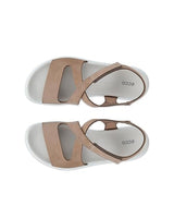 ECCO Flowt W, Sandalia Mujer, Color Carne, 39 EU