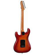 Santana Pegasus Standard CB - Guitarra eléctrica, Modelo ST, Afinadores con bloqueo, Cherry Burst
