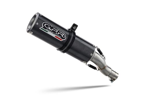 Tubo de escape marca GPR compatible con SUZUKI GSX-S 1000 2021-2024, M3 Poppy, Escape completo homologado, suministrado con db killer extraíble, catalizador y colector