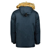 Geographical Norway Darwin Men Parka Hombre, Azul Marino, XL