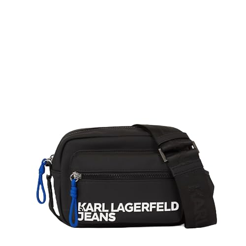 KARL LAGERFELD JEANS, Hombre, Pantalón Deportivo Con Logo, Ajuste Regular, Índigo Vintage, L