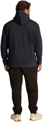 Tommy Hilfiger Hoodie Hombre Essential Fleece con Capucha, Azul (Desert Sky), 4XL