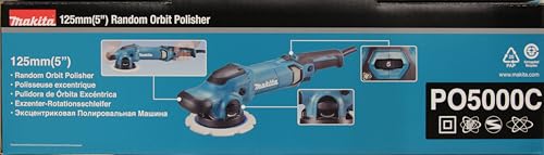 Makita PO5000C, Pulidora excéntrica (900 W, 230 V)