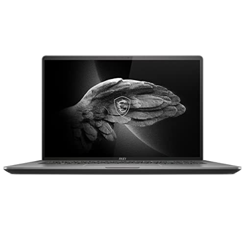 MSI Creator Z17 A12UHT-039ES - Ordenador portátil 17" QHD+ Intel Core i7-12700H, 32GB RAM, 1TB SSD, GeForce RTX 3080-8GB, Windows 11 Home Advanced) Lunar Gray, Per-Key RGB Keyboard