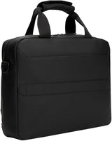 Tommy Hilfiger Maletín para portátil Hombre Computer Bag con bolsillo exterior, Negro (Black), Talla Única