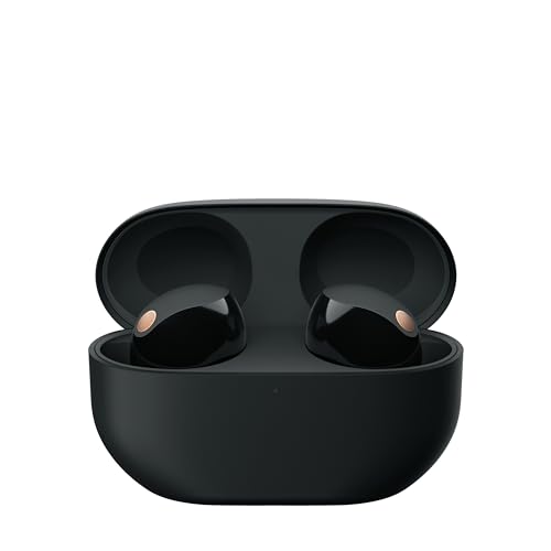 Auriculares inalámbricos con Noise Cancelling SONY WF-1000XM5, bluetooth, auriculares in-ear, micrófono, hasta 24 horas de batería, carga rápida, IPX4, Alexa y Google Assitant, iOS y Android - Negro