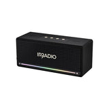 IRRADIO IR-M6 Classic, Altavoz Bluetooth portátil, 40 W, Doble woofer y Tweeter, Grado de impermeabilización IPX7, iluminación LED RGB, función True Wireless Stereo, Compatible con formatos MP3 y WA