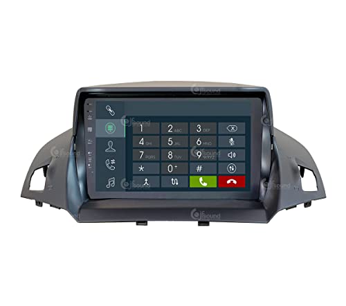 Radio de Coche para Ford Kuga Android GPS Bluetooth WiFi USB Dab+ Touchscreen 9" 8core Carplay AndroidAuto