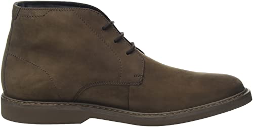 Clarks Atticuslthigtx, Barco Chukka Hombre, Dark Brown Nub, 41.5 EU