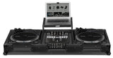 UDG FlightCase Pioneer PLX-CRSS12 y Mezclador de 25.4 cm/30.5 cm Blk Plus (portátil y Ruedas)
