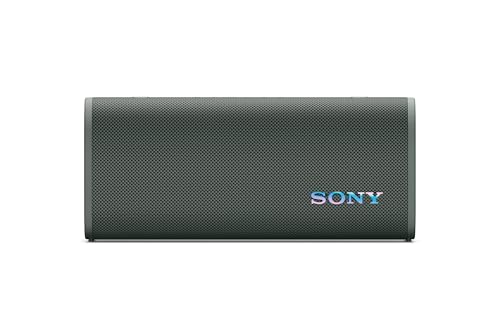 Sony ULT Field 3 - Altavoz Bluetooth portátil con ULT Power Sound, batería de 24 Horas, IP67, Resistente al Agua, al Polvo y a los Golpes, Correa Desmontable para el Hombro, Compacto - Gris Bosque