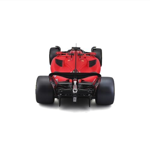 Bburago May Cheong B18-16812L Fórmula 1 Ferrari SF-23 Leclerc con Casco 2023 Coche Fundido a presión, Rojo