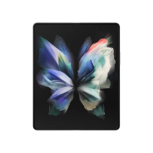 Samsung Galaxy Z Fold3 5G Teléfono móvil SIM Free Android Plegable Smartphone 256GB Phantom Silver (versión del Reino Unido)