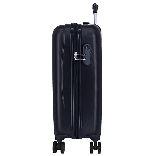 Reebok Portland Juego de Maletas Azul 55/68 cms Rígida ABS Cierre de combinación Lateral 104L 6 kgs 4 Ruedas Dobles Equipaje Mano