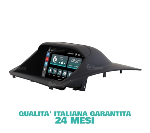 Radio de Coche para Ford Fiesta 2013-16 Android GPS Bluetooth WiFi USB Dab+ Touchscreen 7" 8core Carplay AndroidAuto