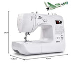 Uten Máquina de Coser Portatil Electrica 60 Puntadas maquina coser manual con Luz de LED para Principiantes y Expertos