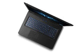 MEDION ERAZER X7861 - MD 61177 - Ordenador portátil gaming de 17.3" (Intel Core i7-8750H, 16 GB RAM, 1 TB HDD, 256 GB SSD, Nvidia GeForce GTX 1070, Windows 10) negro - Teclado QWERTY Español