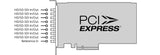 Blackmagic Design DeckLink Quad 2 8x Bi-Directional SD/HD/3G-SDI 8-Lane PCIe Interface Resolutions hasta 1080p60