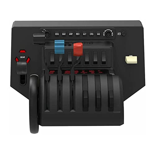 Honeycomb Aeronautical Bravo Throttle Quadrant with Auto Pilot & Annunciator Panel in aviation quality for flight simulator, Universal control system for simmer and pilots, PC [video game]