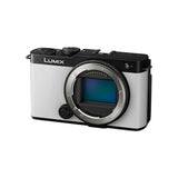 Panasonic Lumix DC-S9E-W Cámara para Vlog con Fotograma Completo y Puerta Abierta sin Espejo, 24,2 MP, Vídeo 6K/4K, PDAF de 779 Puntos, Estabilización De Imagen, Blanco Ahumado, Cuerpo de cámara