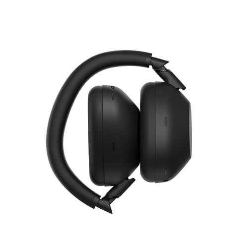 Sony WH-1000XM6 Auriculares Bluetooth inalámbricos con Noise Cancelling, Sonido de Alta resolución, cómodos, diseño Plegable, Estuche Resistente, 30 Horas de batería, iOS y Android - Negro