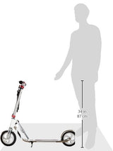 Hudora 14005 Big Wheel Air 205 - Patinete, Color Plateado