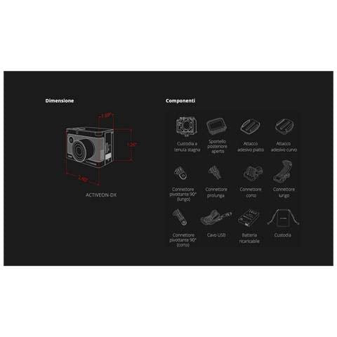 ACTIVEON DX Cámara 12 megapíxeles