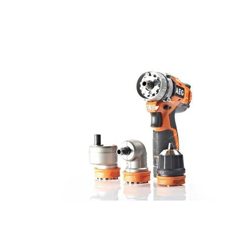 AEG BBS12C2 LI-202B - Taladro atorn batería c/cabezal intercambiable 12V-2,0Ah