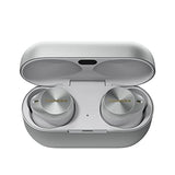 Technics EAH-AZ80E-S Auriculares Inalámbricos con Cancelación De Ruido, Bluetooth Multipunto 3 Dispositivos, Cómodos Intraurales, Carga Inalambrica, Plateado