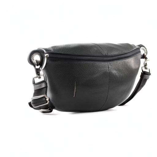 Mandarina Duck Mellow Leather P10fzt73, Bolsa para Mujer, Negro Nero, 30x16x10 (L x H x W)