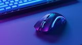 Glorious Gaming Model D- (Pequeño) Wireless Ratón Gaming inalámbrico - 67 g superligero, diseño Colmena, RGB, ergonómico, sin Lag 2,4 GHz inalámbrico, hasta 71 Horas de batería - Negro Mate