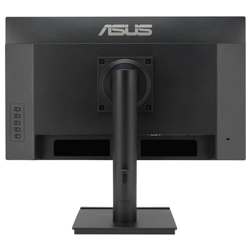 ASUS VA249QGS Monitor Profesional de 24 Pulgadas, IPS, Full HD, sin Marco, 120Hz, Adaptive-Sync, MPRT de 1ms, HDMI, DisplayPort, VGA, luz Azul Baja, antiparpadeo, diseño ergonómico, Montaje en Pared