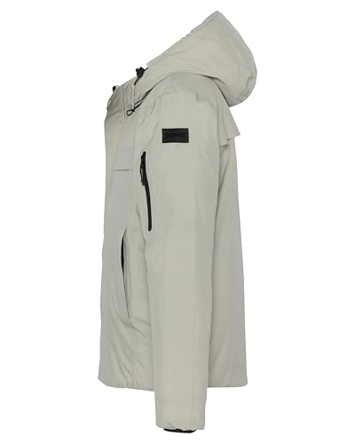 Schott NYC Emmett Chaqueta, Gris, L para Hombre