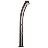 Formidra DS-A122BN – Ducha Solar – Colección Spring – 30 L – Antracita/Acero Inoxidable – Ligereza y diseño, Color, 228 cm (DS-A122VO)