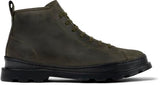 Camper Brutus K300444, Botines de Cesta Hombre, Verde Oscuro 008, 40 EU