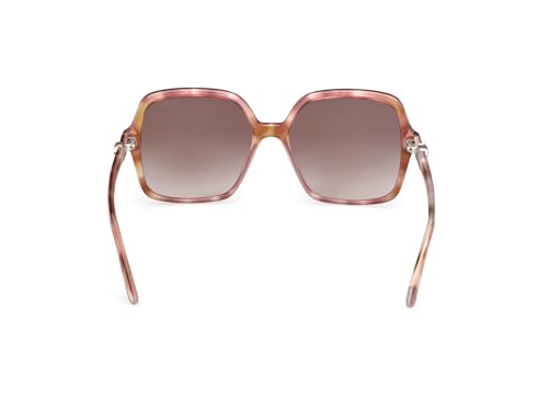 Guess Gu00190 Gafas, 47f Marrón Claro/Avana, 57/17/140 para Mujer