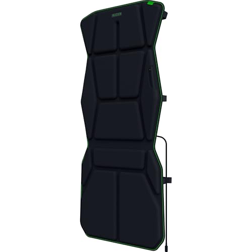 Razer Freyja Sensa - Cojín para Juegos (tecnología háptica de Alta definición (HyperSpeed Wireless y Bluetooth, para sillas de Juegos y de Oficina, ecualización háptica Mediante Synapse),