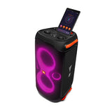 JBL PartyBox 110 Altavoz con Bluetooth portátil con efectos de luces para fiestas, IPX4 a prueba de salpicaduras, 12 horas de reproducción, TWS, altavoz para interiores y exteriores, negro