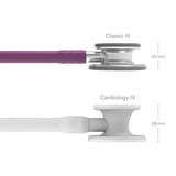 Littmann Classic III - Fonendoscopio, membrana de pieza única fácil de aplicar y de limpiar, color ciruela