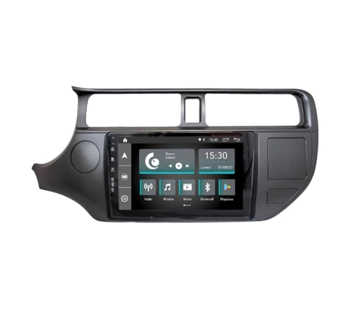 Radio de Coche para Kia Rio 2011-2015 Android GPS Bluetooth WiFi USB Dab+ Touchscreen 9" 4core Carplay AndroidAuto