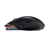 ASUS ROG Chakram X Origin - Ratón Gaming, Conectividad Triple 2.4GHz RF, Bluetooth y con Cable, Sensor de 36000 dpi, 11 Botones Programables, Joystick Desmontable, Cable Paracord, Negro