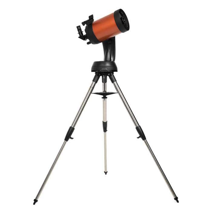 Celestron 11068 NexStar 6SE Telescopio computaricado Schmidt-Cassegrain con Montaje Totalmente automatizado, tecnología SkyAlign y Revestimiento XLT, Negro/Naranja