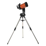 Celestron 11068 NexStar 6SE Telescopio computaricado Schmidt-Cassegrain con Montaje Totalmente automatizado, tecnología SkyAlign y Revestimiento XLT, Negro/Naranja