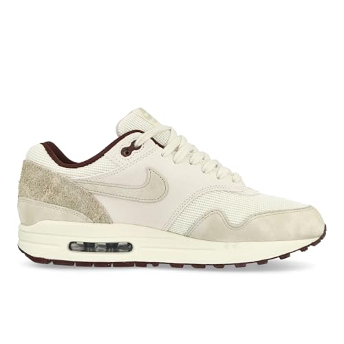 NIKE Air MAX 1 PRM, Sneaker Hombre, Sail Lt Orewood Brn Phantom, 43 EU