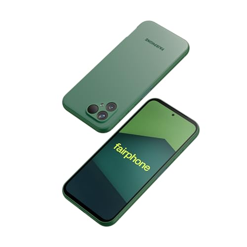 Fairphone 5 5G Smartphone sostenible (Pantalla de 6,46", cámara Dual de 50 MP, 6GB/128GB, 4200 mAh, Android 14) Incl. Destornillador iFixit, Verde Musgo