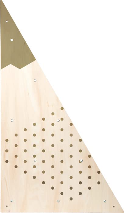 Small Foot Muro de Escalada Aventure, Madera, Movimiento para niños, a Partir de 3 años, ampliación fexible, 12310 Equipos Columpios Juguete, Color Colorido