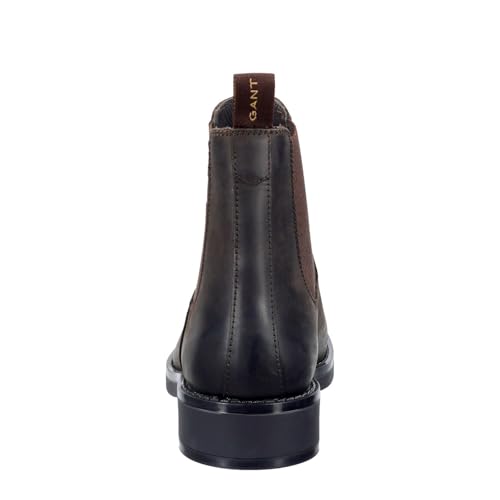 GANT Prepdale, Botas Estilo Chelsea Hombre, marrón Oscuro, 42 EU
