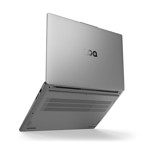 Lenovo LOQ Gen 9 Essential – Ordenador Portátil Gaming IA 15.6" FHD, 144Hz (Intel Core i7-12650HX, NVIDIA GeForce RTX 4050, 16 GB RAM, 512 GB SSD, Wi-Fi 6, Win 11 Home) Teclado QWERTY Español - Gris